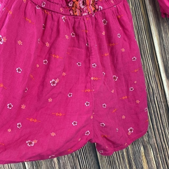 Darling Hot Pink Romper - Picture 5 of 12